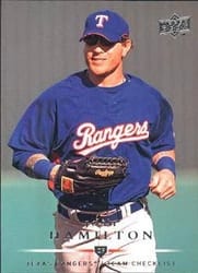 2008 Upper Deck Base Set Josh Hamilton #772 card