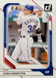 2026 Donruss Base Set Josh Hamilton #54 card