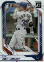 2026 Donruss Optic Josh Hamilton #54 card