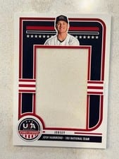 2025 Panini Stars & Stripes Jumbo Material Jersey Josh Hammond #JMJ-JH card