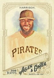 2018 Topps Allen & Ginter Base Set Josh Harrison #329 card