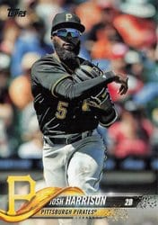 2018 Topps Base Set Josh Harrison #471 card