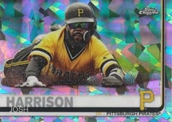 2019 Topps Chrome Sapphire Edition Base Set Josh Harrison #339 card
