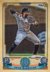 2019 Topps Gypsy Queen Base Set Josh Harrison #49 card