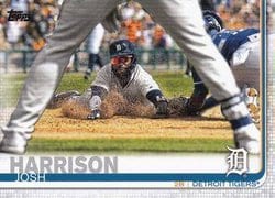 2019 Topps Update Base Set Josh Harrison #US33 card