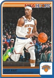 2023-24 Hoops Base Set Josh Hart #14 card