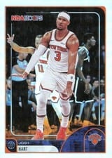 2025 Topps NBA Hoops Josh Hart Green Hoops #124 card