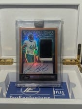 2024 Panini One Wonderful Ones Autographs Josh Hines-Allen #372 card