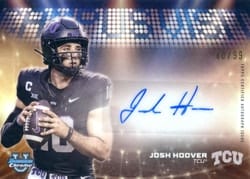2025 Bowman University Chrome Campus Visit Autographs Josh Hoover #CVA-JH card