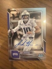 2025 Bowman University Chrome Chrome Prospect Autographs Josh Hoover #BCA-JHO card