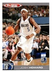 2004-05 Topps Total Base Set Josh Howard #162 card