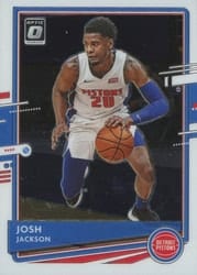 2020-21 Donruss Optic Base Set Josh Jackson #74 card