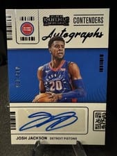 2021 Panini Contenders Contenders Autographs Josh Jackson #CA-JJK card
