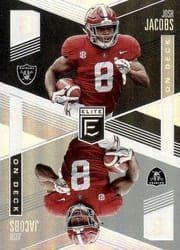 2019 Donruss Elite Rookie on Deck Josh Jacobs #RD-8 card