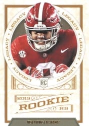 2019 Panini Legacy Base Set Josh Jacobs #178 card