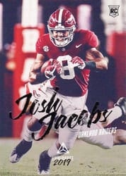 2019 Panini Luminance Base Set Josh Jacobs #146 card