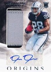 2019 Panini Origins Base Set Josh Jacobs #108 card