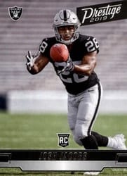 2019 Panini Prestige Base Set Josh Jacobs #240 card