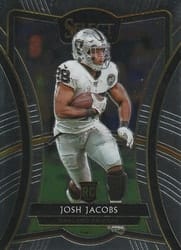 2019 Panini Select Base Set Josh Jacobs #151 card