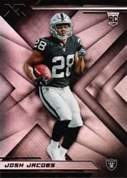 2019 Panini XR Base Set Josh Jacobs #106 card