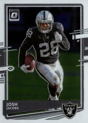 2020 Donruss Optic Base Set Josh Jacobs #52 card