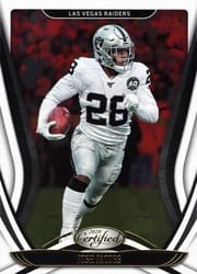 2020 Panini Certified Base Set Josh Jacobs #62 card