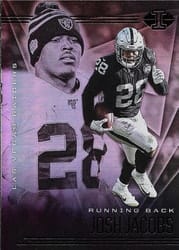 2020 Panini Illusions Base Set Josh Jacobs #84 card