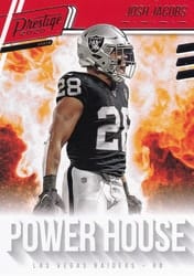 2020 Panini Prestige Power House Josh Jacobs #PH-JJ card