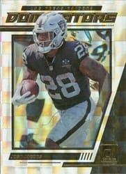 2021 Donruss Dominators Josh Jacobs #D23 card