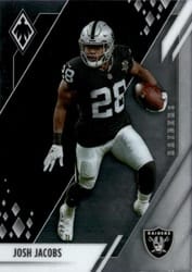2021 Panini Phoenix Base Set Josh Jacobs #64 card