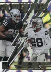 2023 Donruss Power Plus Josh Jacobs #PP-3 card