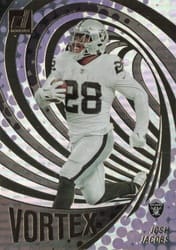 2023 Donruss Vortex Josh Jacobs #VOR-11 card