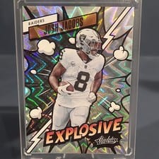 2023 Panini Absolute Explosive Josh Jacobs #26 card