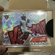 2023 Panini Absolute Kaboom - Horizontal Josh Jacobs #10 card