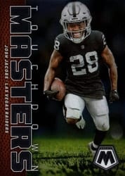 2023 Panini Mosaic Touchdown Masters Josh Jacobs #TM-JJ card