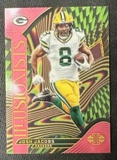 2024 Panini Illusions Illusionists Josh Jacobs #15 card