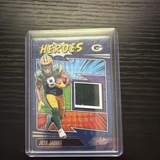 2025 Panini Absolute Absolute Heroes Memorabilia Josh Jacobs #AHM-JJS card