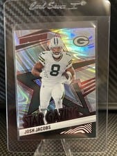 2025 Panini Revolution Star Gazing Josh Jacobs #22 card