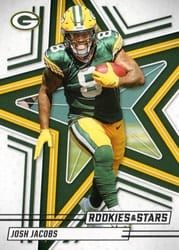 2025 Panini Rookies & Stars Base Set Josh Jacobs #72 card