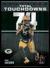 2025 Topps Signature Class Zone Out Josh Jacobs #ZO-12 card