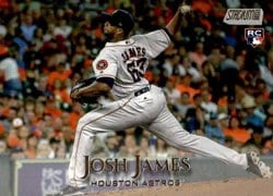 2019 Stadium Club Base Set Josh James #129 card