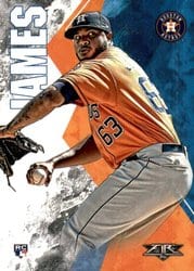 2019 Topps Fire Base Set Josh James #65 card