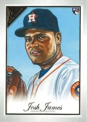 2019 Topps Gallery Base Set Josh James #73 card
