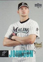 2006 Upper Deck Base Set Josh Johnson #187 card