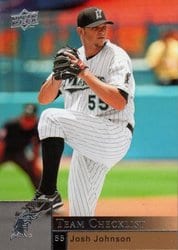 2009 Upper Deck Base Set Josh Johnson #975 card
