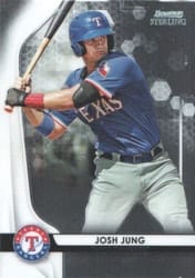 2020 Bowman Sterling Base Set Josh Jung #BPR-14 card