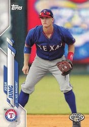 2020 Topps Pro Debut Base Set Josh Jung #PD-10 card