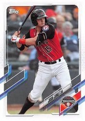 2021 Topps Pro Debut Base Set Josh Jung #PD-4 card