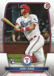 2023 Bowman Base Set Josh Jung #43 card