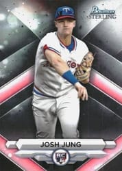 2023 Bowman Sterling Base Set Josh Jung #BSR-7 card